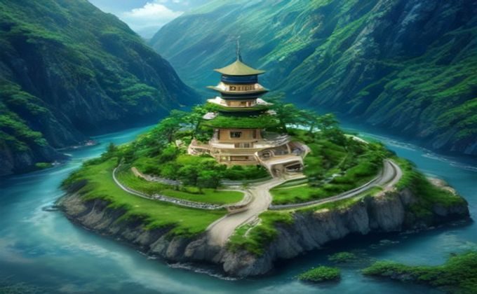可爱小说封面展示——粉绿色系治愈系甜宠小说书架场景插图