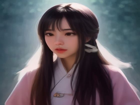 女孩在温馨环境中阅读可爱小说的场景——捧着书微笑的治愈系画面
